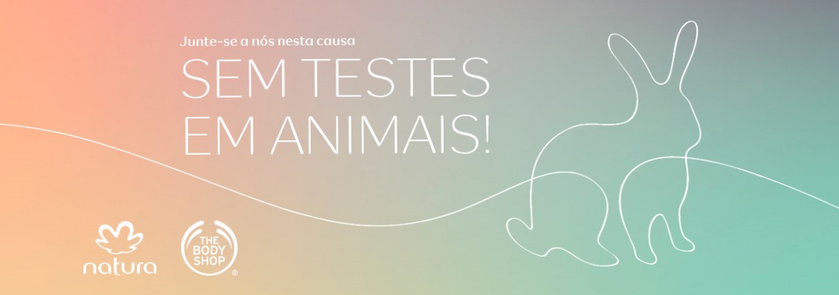 Banner Post Campanha Sem testes em animais 2018